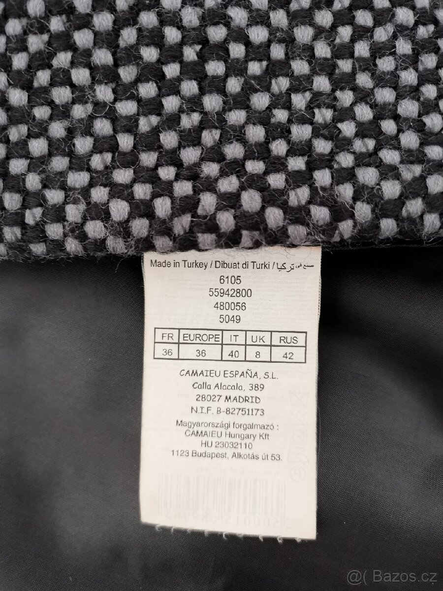 Dámský kabát Camaieu - 9