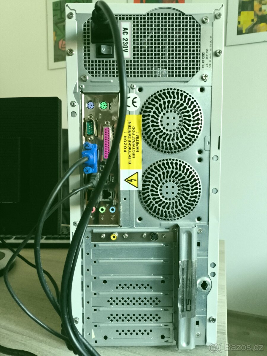 Komplet retro PC sestava (diskety, CD-R, DVD vypalovačka) - 9