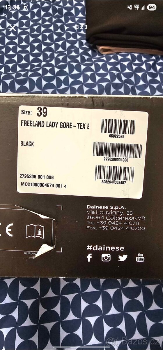 DAINESE kalhoty a boty - 9