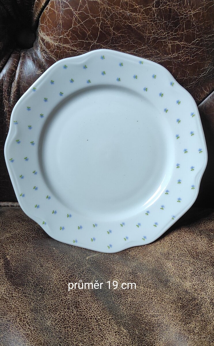 Retro porcelánové talíře - 9