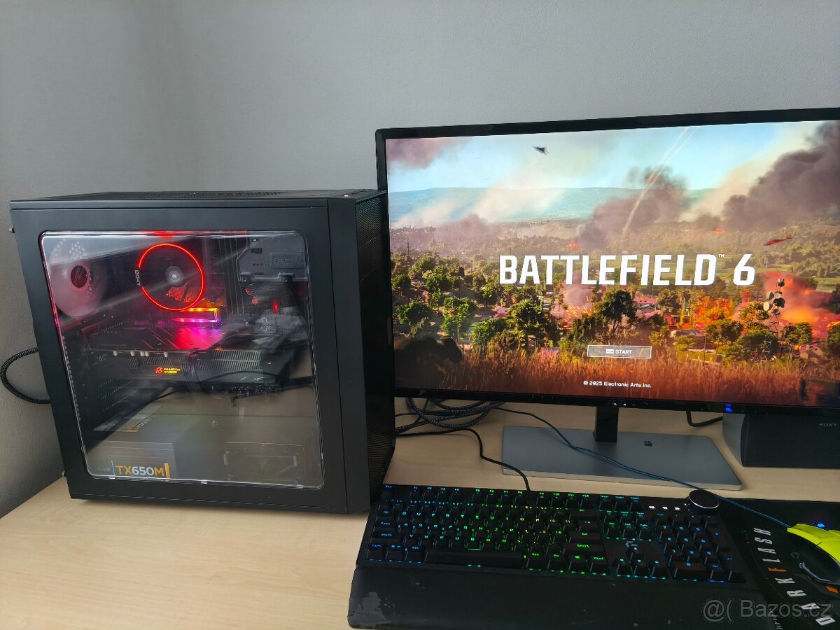 Herní 8-jádro Ryzen 7 /32GB DDR4/AMD RX 5600XT/SSD 1TB/W11 - 9