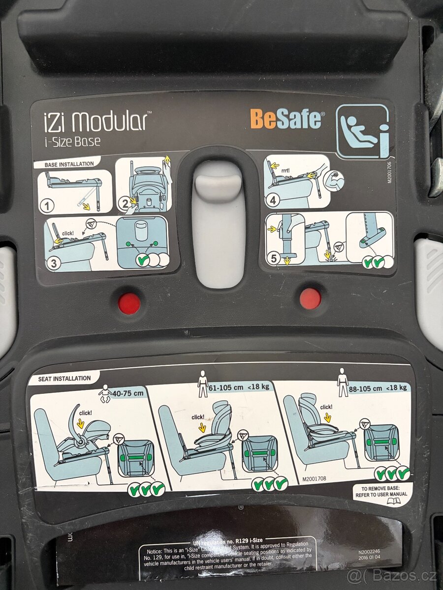 BeSafe vajíčko + základna iZi Modular - 9
