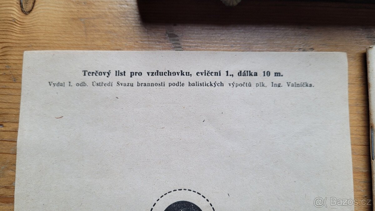 SVAZ BRANNOSTI - pamětní dýka a dokumenty 1945-1949 - 9