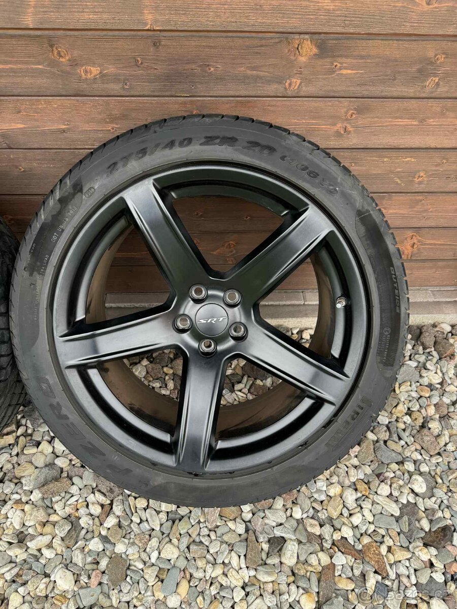 Originální kované alu kola SRT hellcat R20 275/40/20 - 9