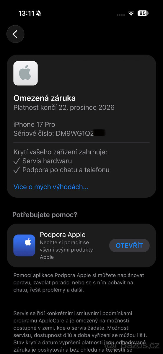 iPhone 17 PRO 256GB - 2 roky záruka + doklad - 9
