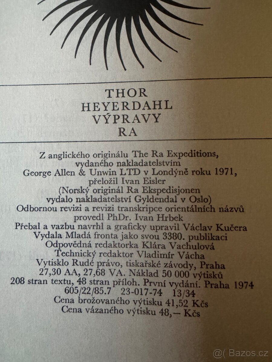Thor Heyerdahl Vypravy Ra - 9