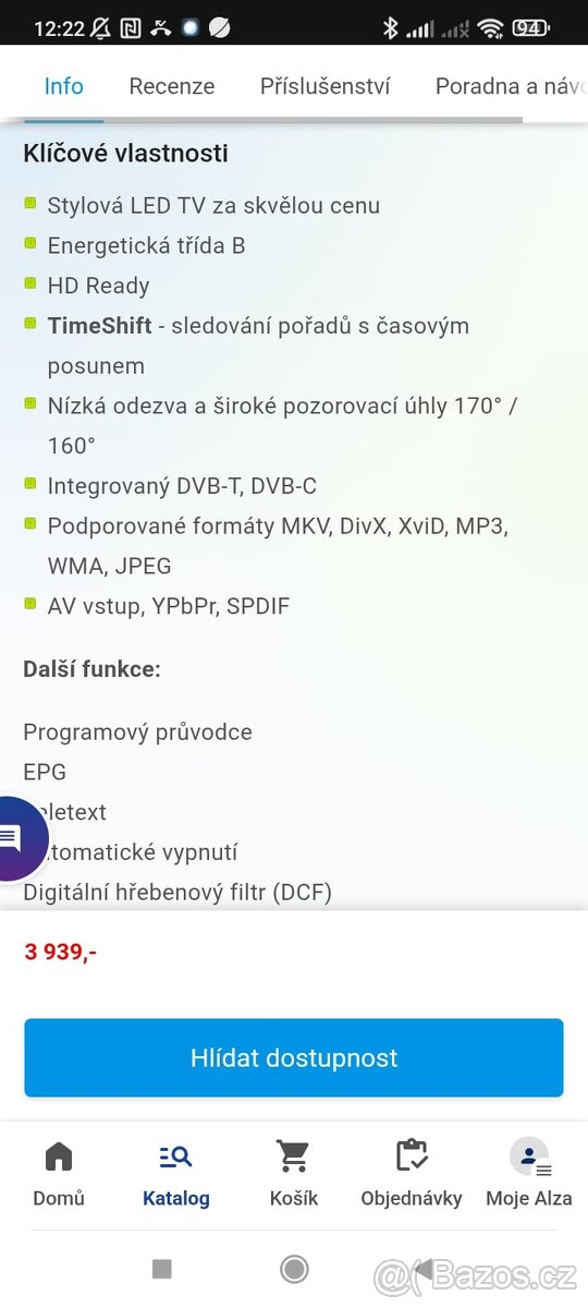 Televize Sencor - 9