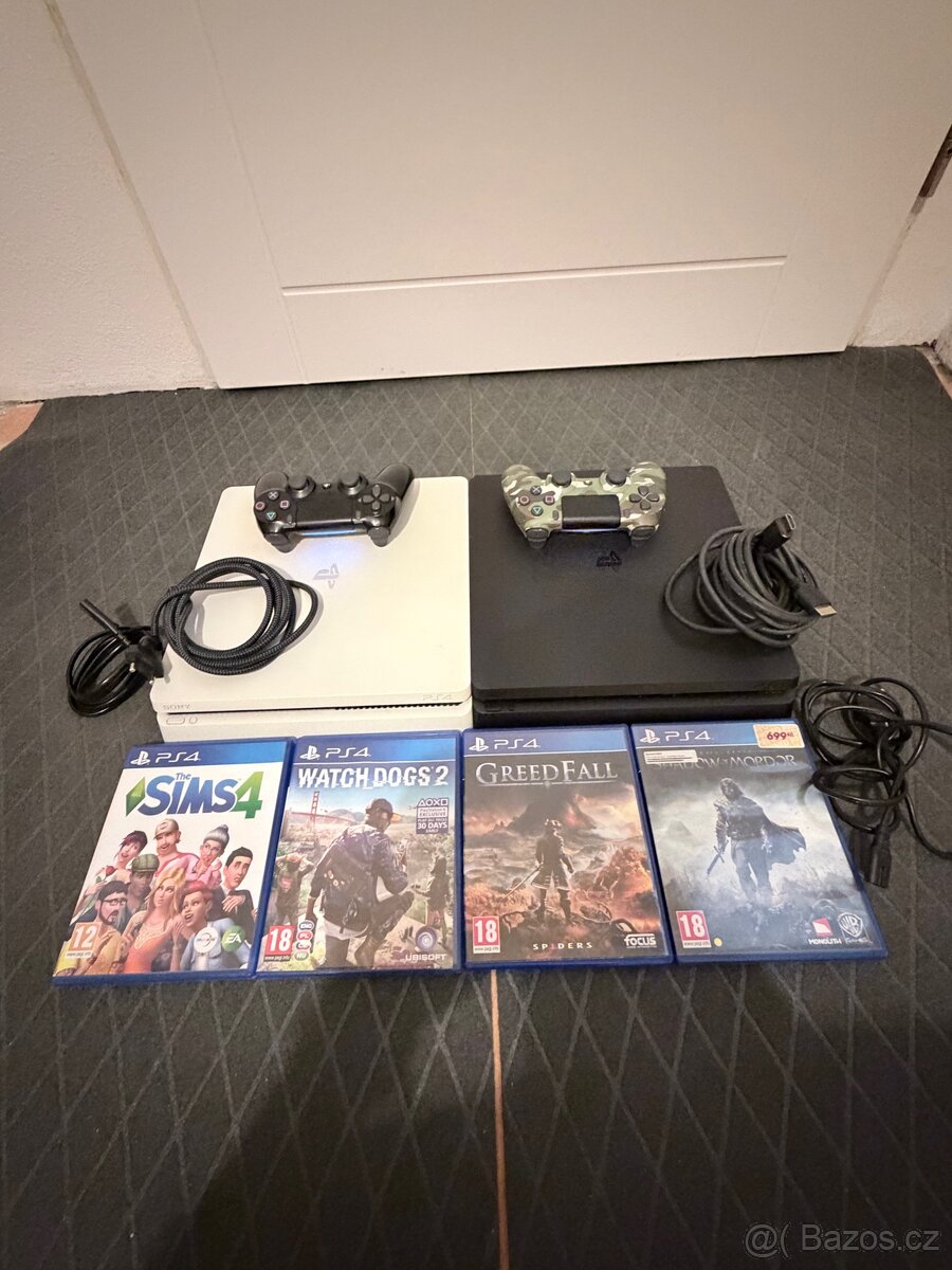 Kompletní herní balíček: 2x PS4 500GB - 9