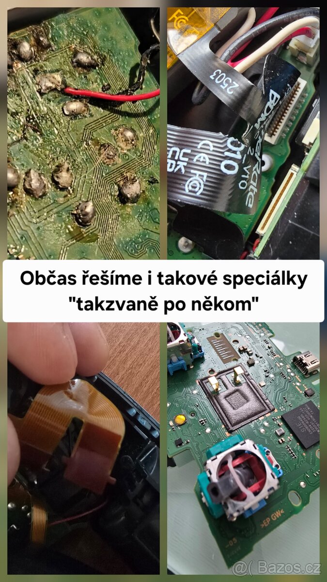Oprava driftu páček PS5 a XBoX – Magnetické analogy - 9