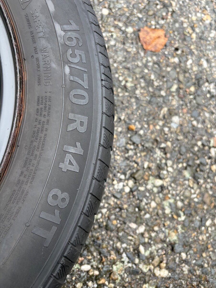 Plechové disky 5x100 r14 Škoda Vw Seat - 9