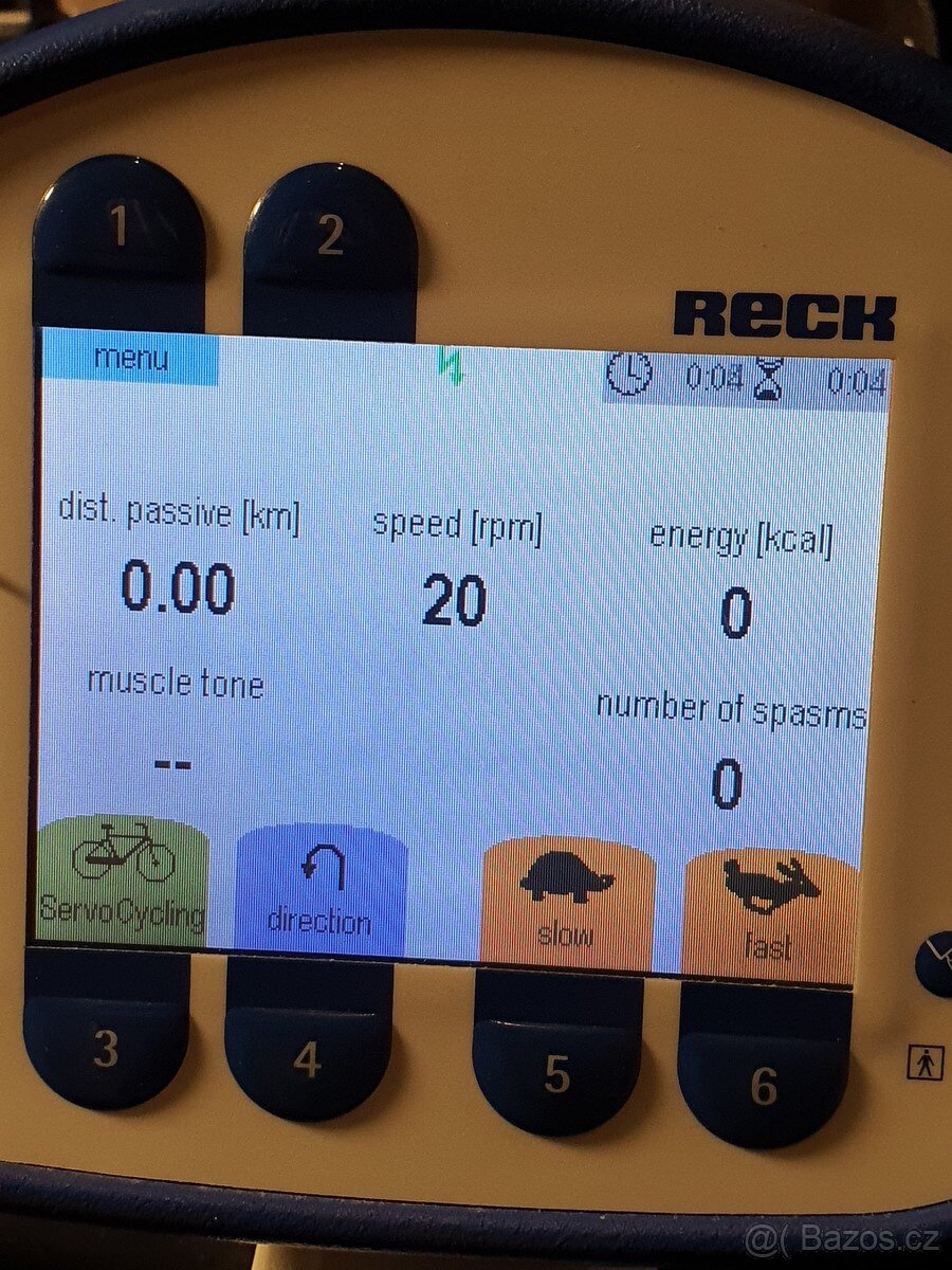 stroj na rehabilitaci pohybu, Motomed rotor automat - 9
