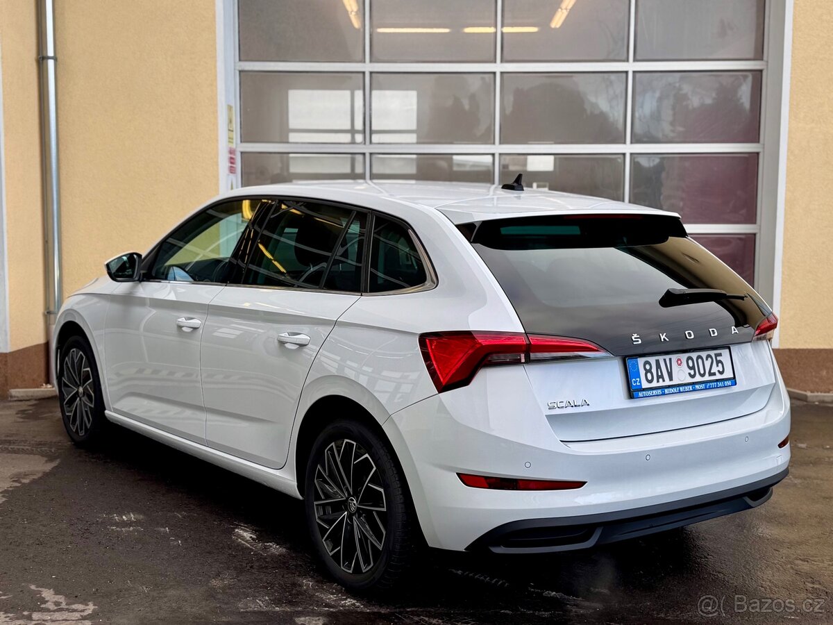 Škoda Scala 1.5TSI DSG STYLE 57 000km, ČR 1 majitel DPH - 9