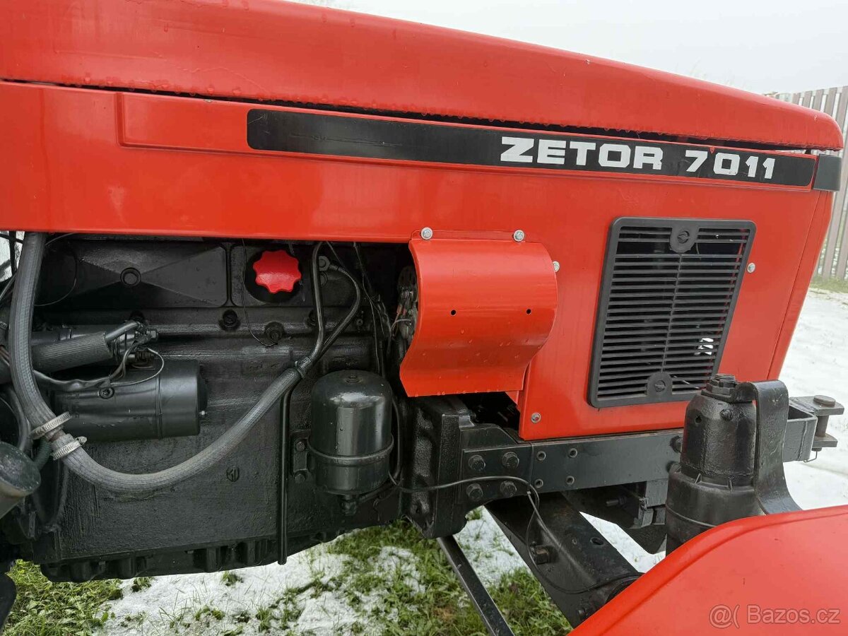 Zetor 7011 s TP, SPZ a platnou STK do 2028 - 9