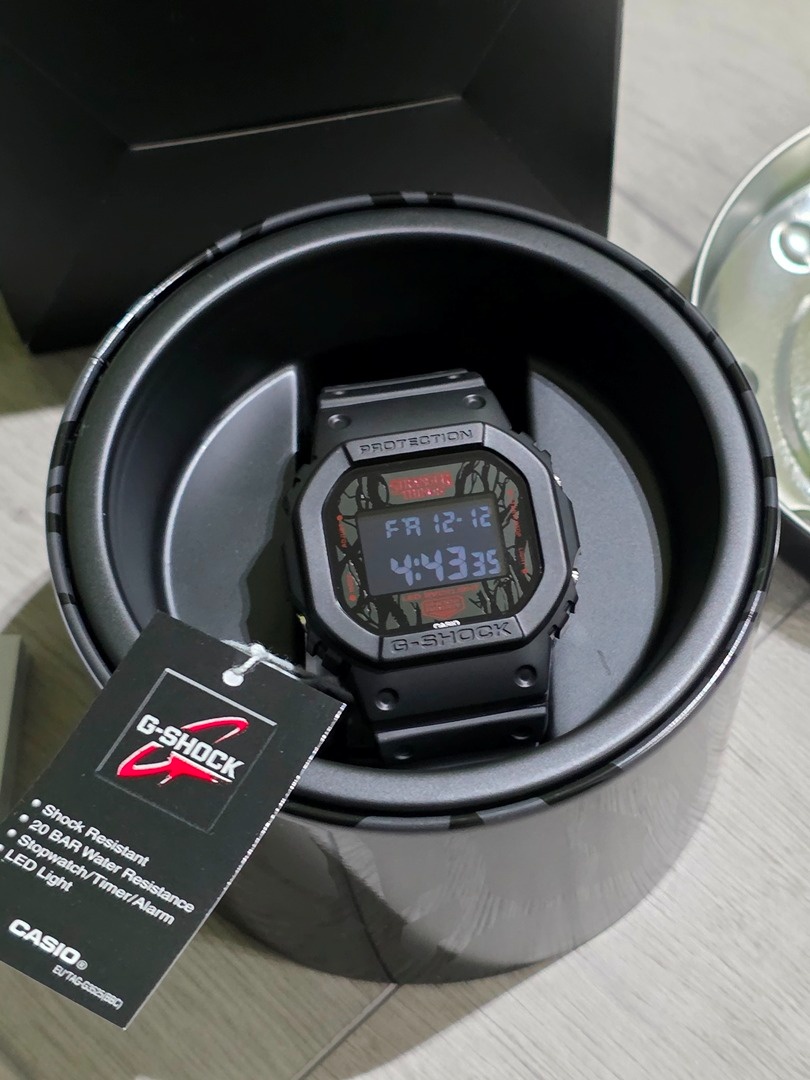 hodinky Casio G-Shock DW-5600STT-1ER Stranger Things - 9
