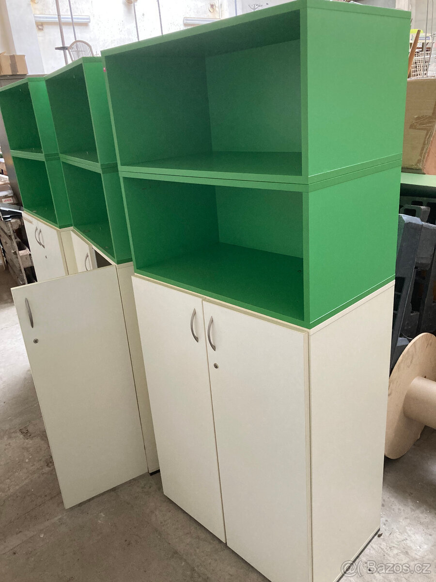 Skříň, skříňka kombinovaná se zámkem, knihovna 1.000 kč - 9