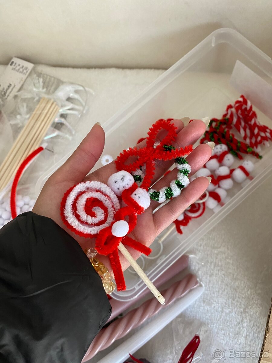 Adventní věnce, svícny, věnce na dveře, malé dekorace - 9