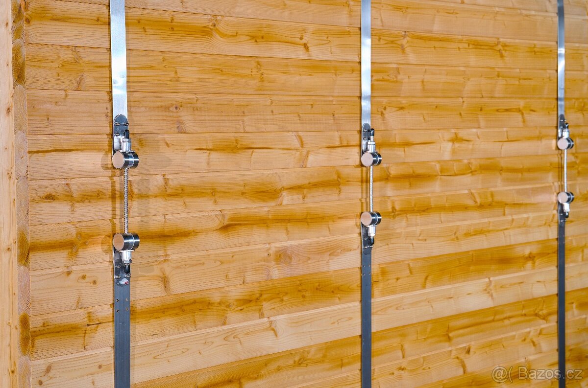 Finská sauna hranatá thermowood 240 - 9