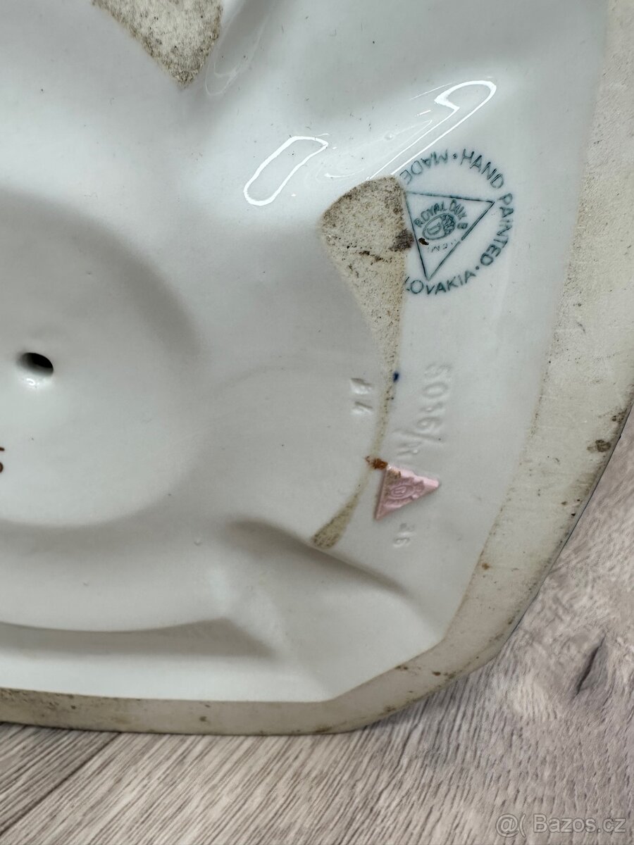 ČESKOSLOVENSKÁ PORCELÁNOVÁ Váza ROYAL DUX - 9