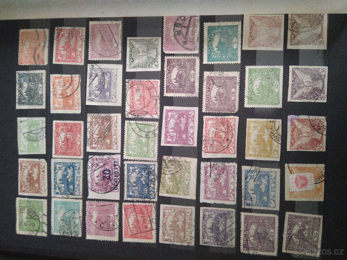 Poštovní známky - 9