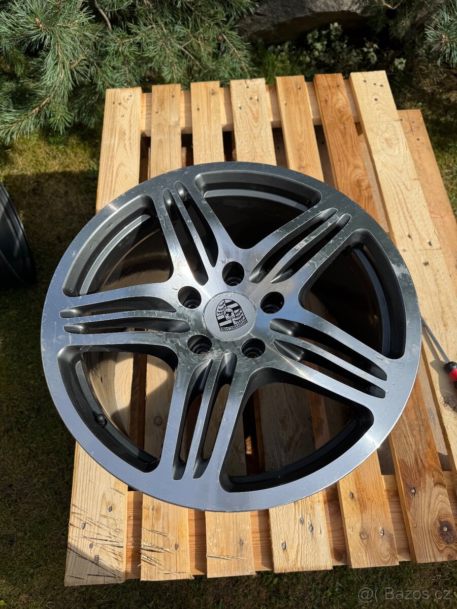 Porsche 911 alu kola r19 5x130 turbo dvourozměr - 9