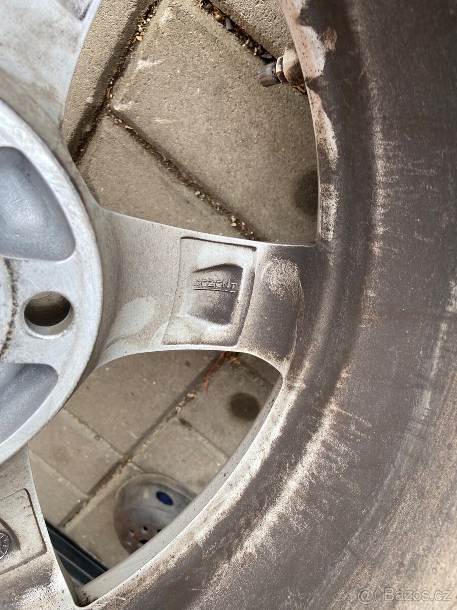 Alu kola DEZENT, 5x112, R16, zimni pneu - 9