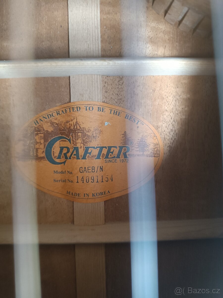 Elektroakustická kytara Crafter D7/N - 9