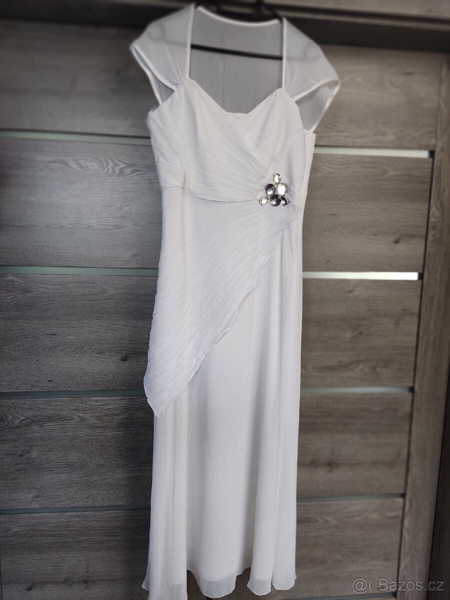 Lehoučké svatební šaty vel.44 - 9