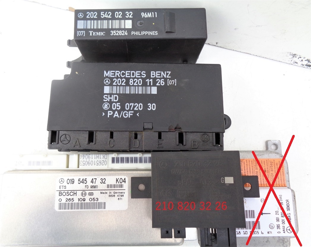 Mercedes C180 W202 náhradní díly - 9