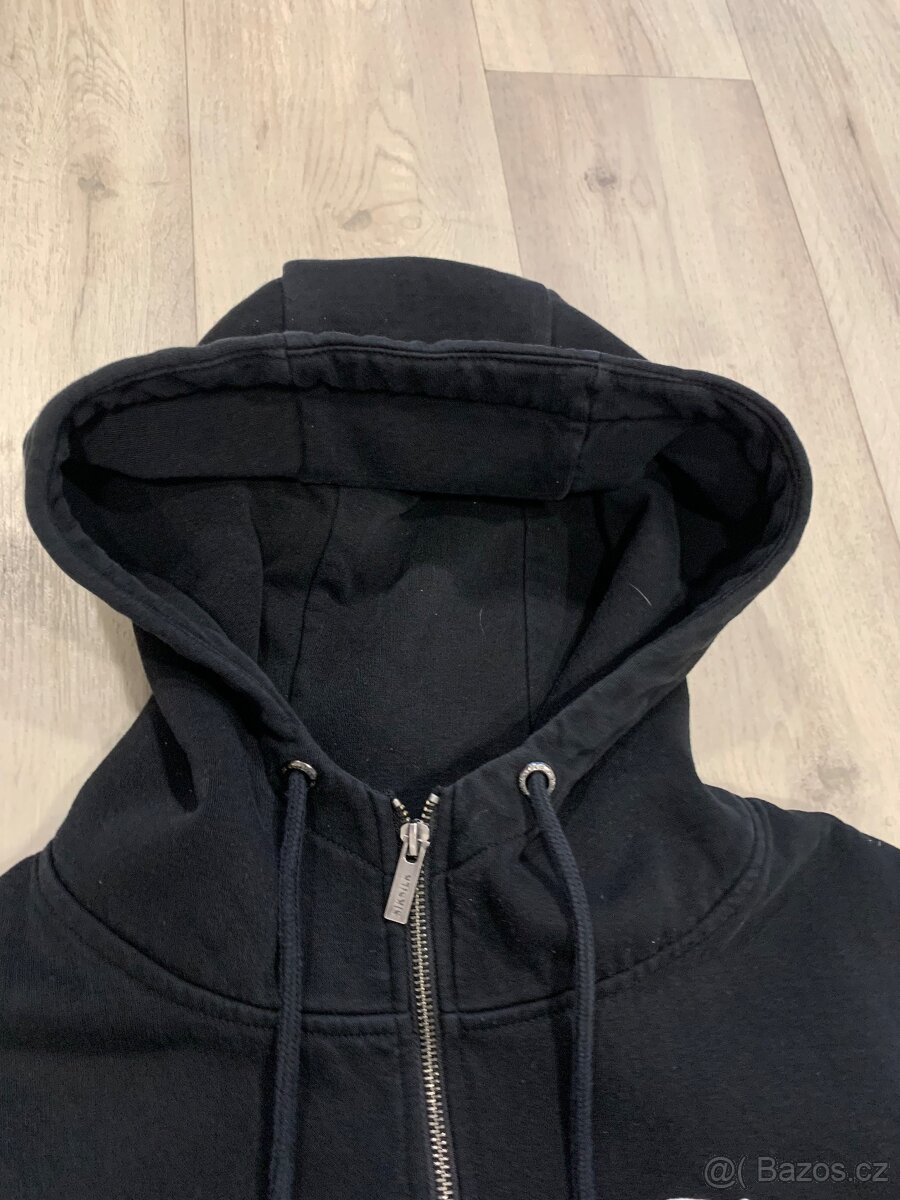 Pánská mikina SikSilk, černá, zip, vel.L - 9