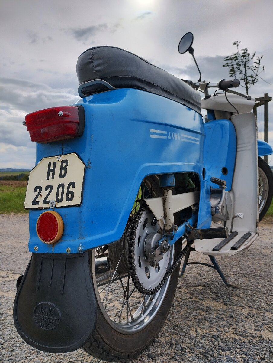 Prodám výborně zachovalou jawu 50 typ 20 rok 1980 - 9