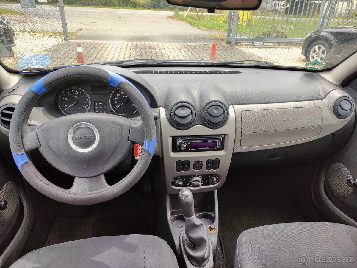 DACIA SANDERO I 1.4i,AMBIANCE,55KW,2009,SERVO,CENTRÁL,ABS. - 9