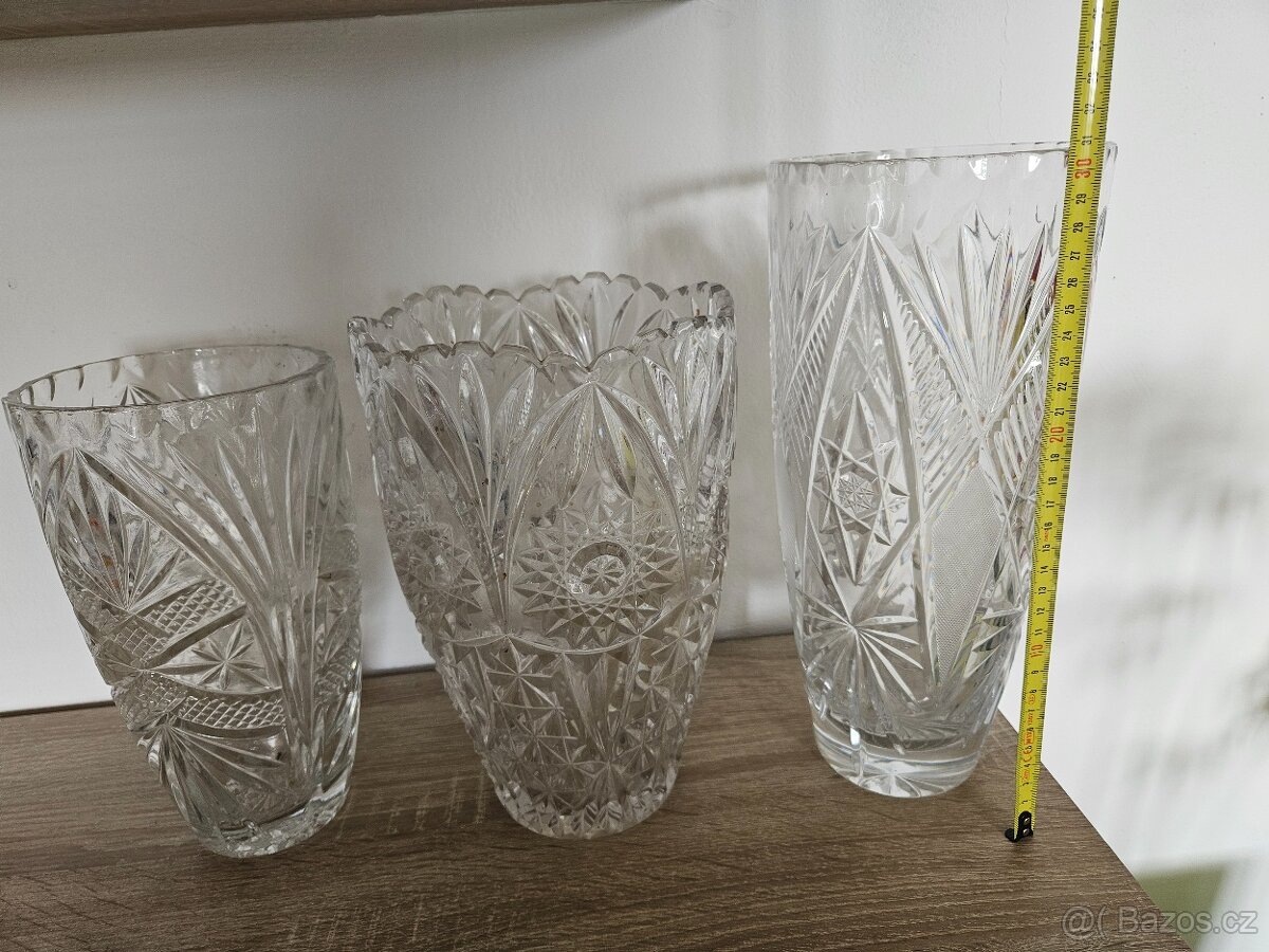 sošky, talíře, vázy, sklo - 9