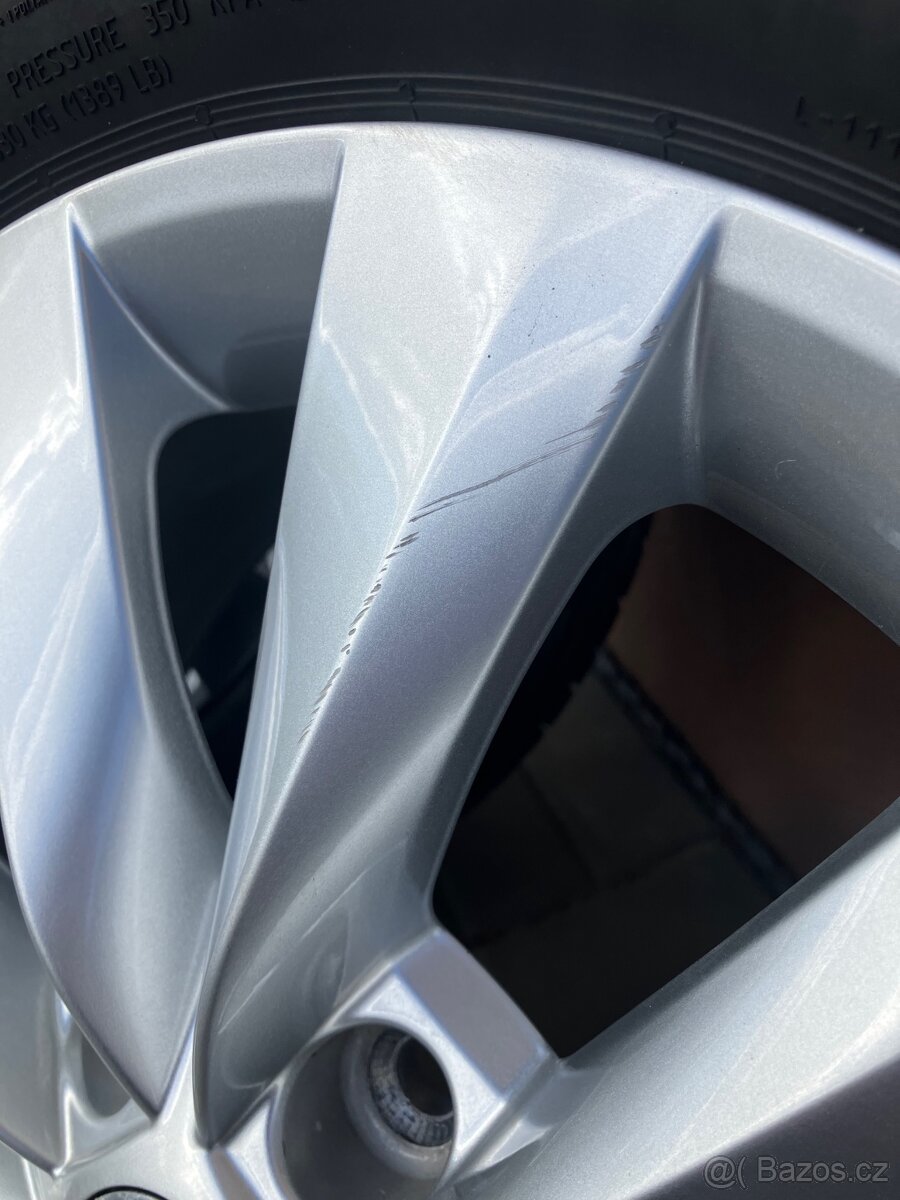 Originál zimní sada ALU kol na ŠKODA OCTAVIA 16"+zimní pneu - 9