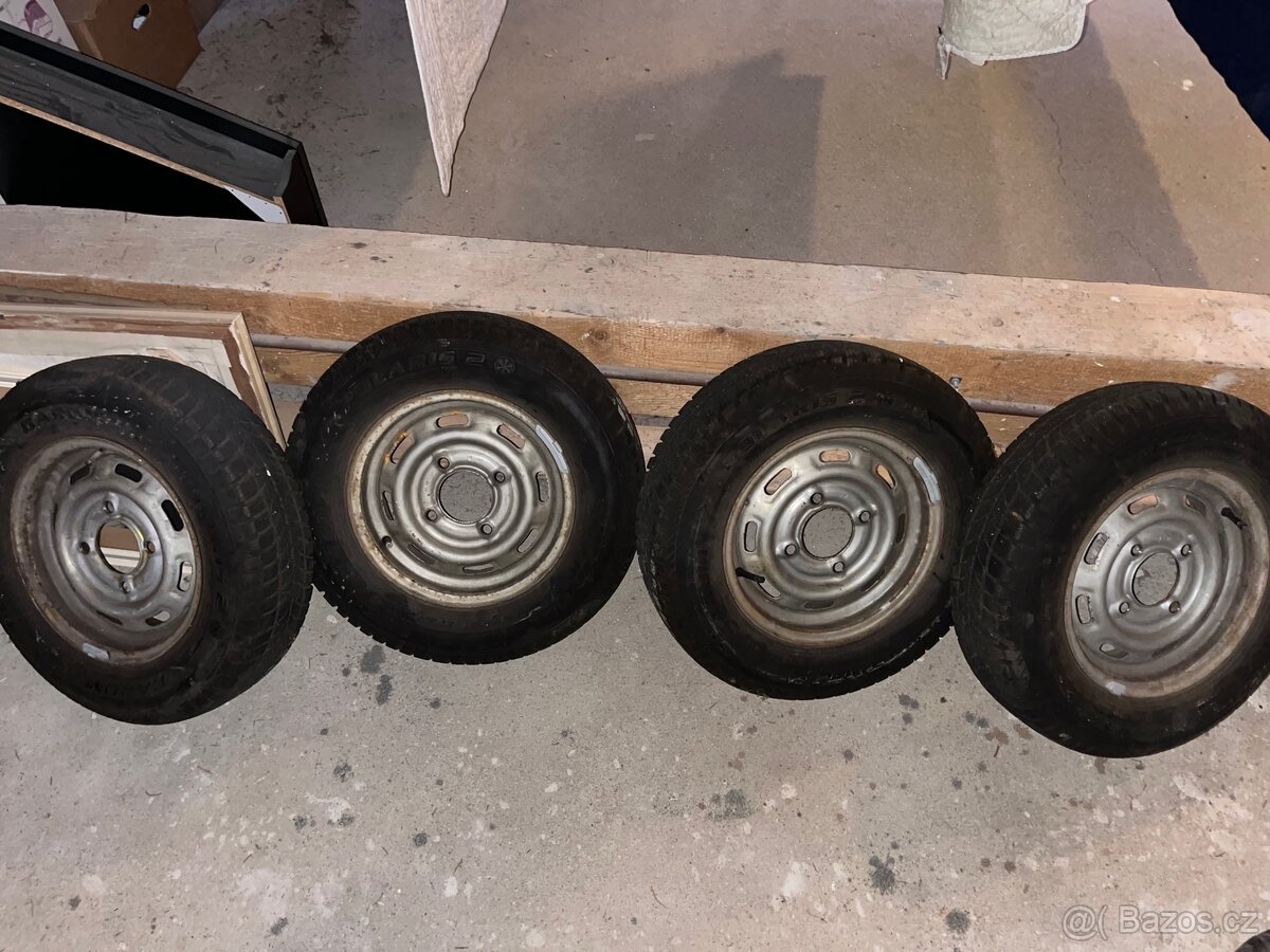 Kola Škoda 4x130 165/80 r13 - 9