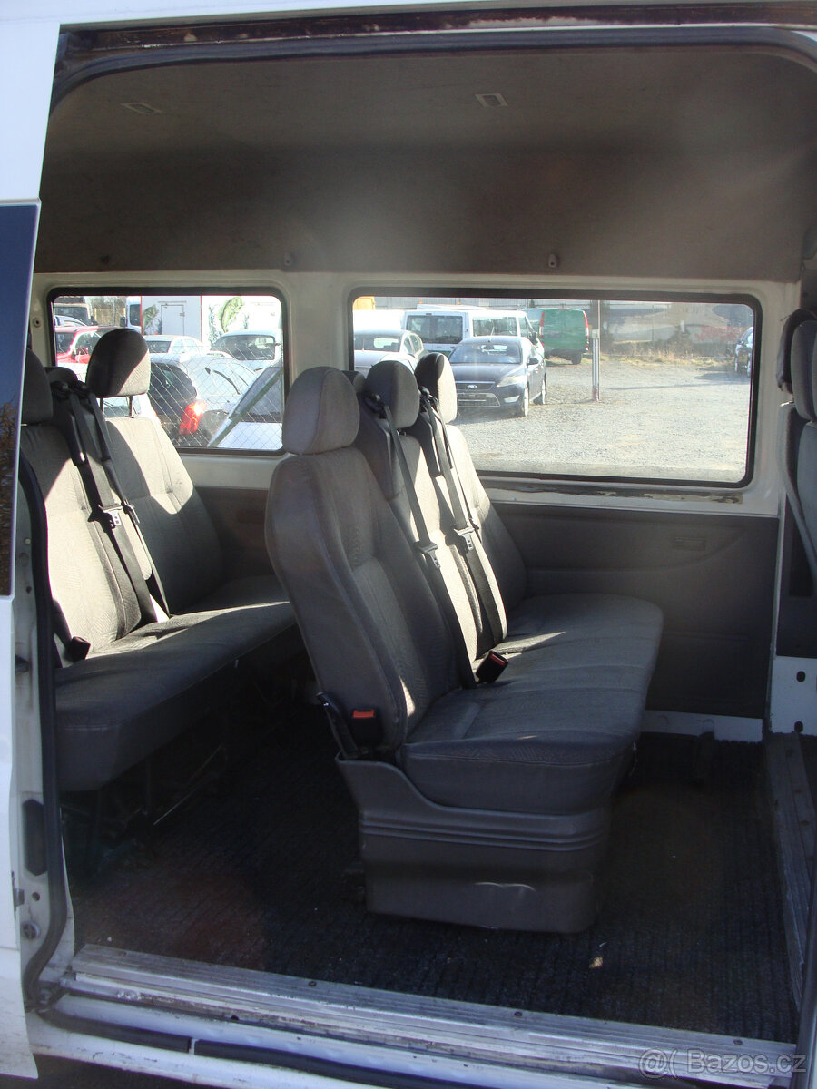 Ford Transit, 2.0 TDDi,74 kW,9 míst,nová STK - 9