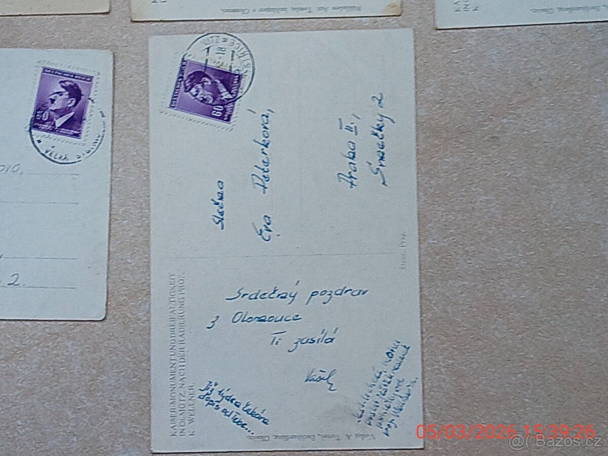 Pohlednice prošlá poštou. - 9
