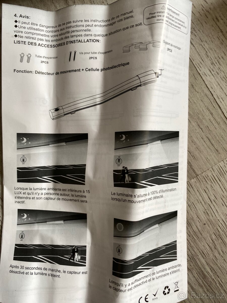 Led zářivky voděodolné 20 Watt , 60 cm - 9