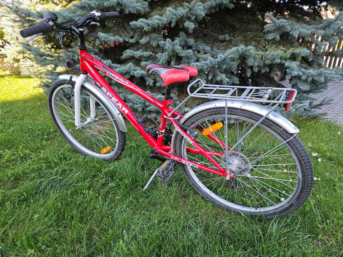 Juniorské 24" horské kolo SPEAR, rám 13" od 120cm - 9