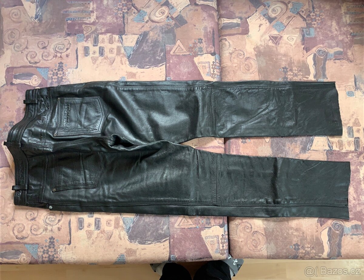 NOVÁ CENA motocyklová kožená bunda a kalhoty NAZRAN - 9