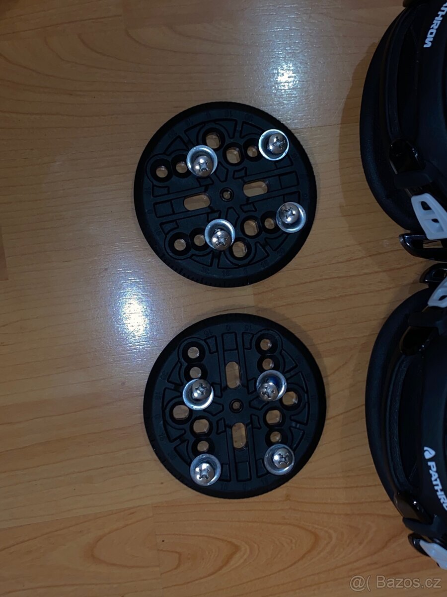 Pathron Team XT Black vázáni na snowboard L - 9