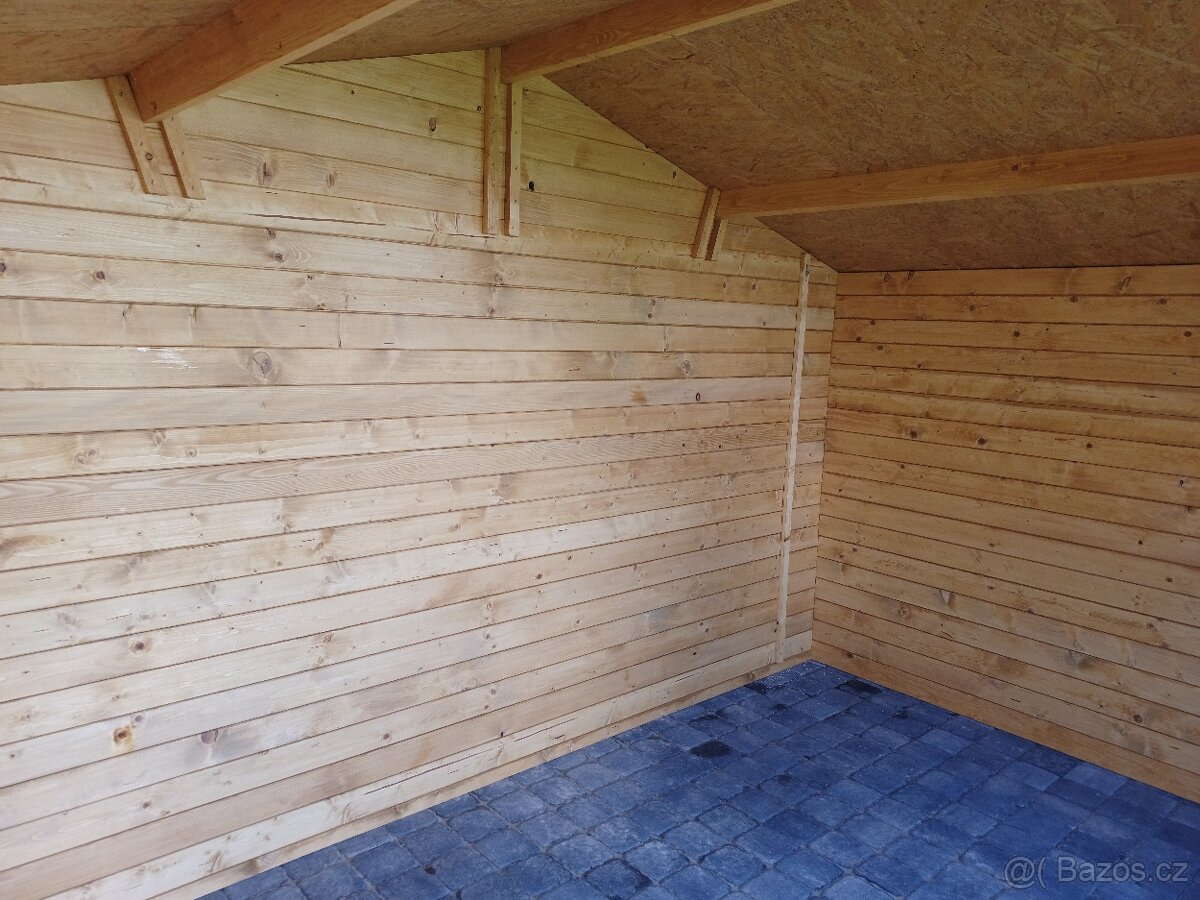 Zahradní domek 4x3 metry síla 28mm - 9