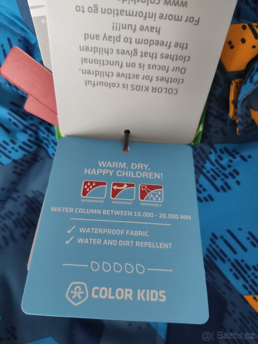 Zimní bunda Color Kids 110 – NOVÁ s visačkou - 9
