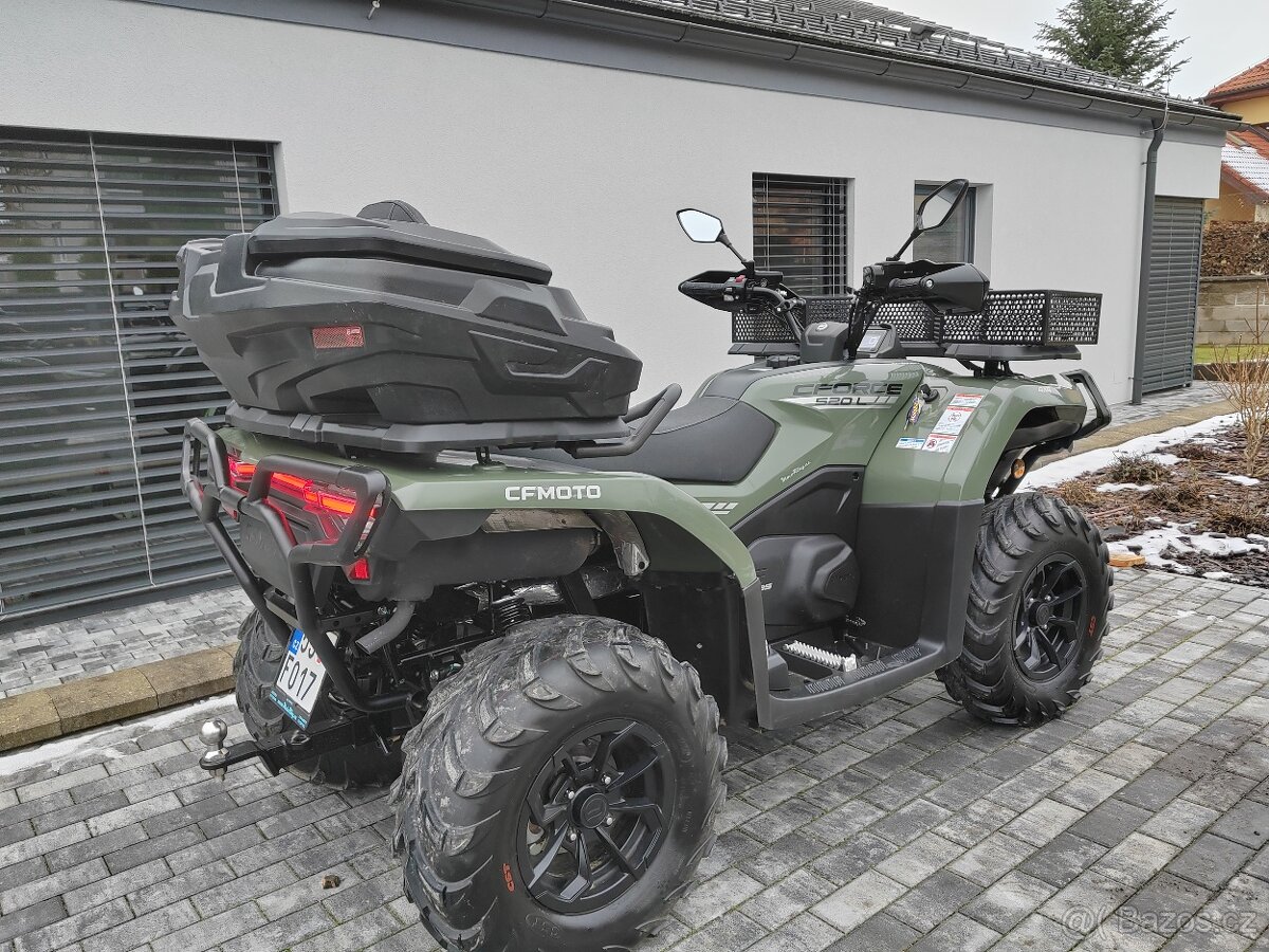 cfmoto x520 gladiátor bílá spz - 9