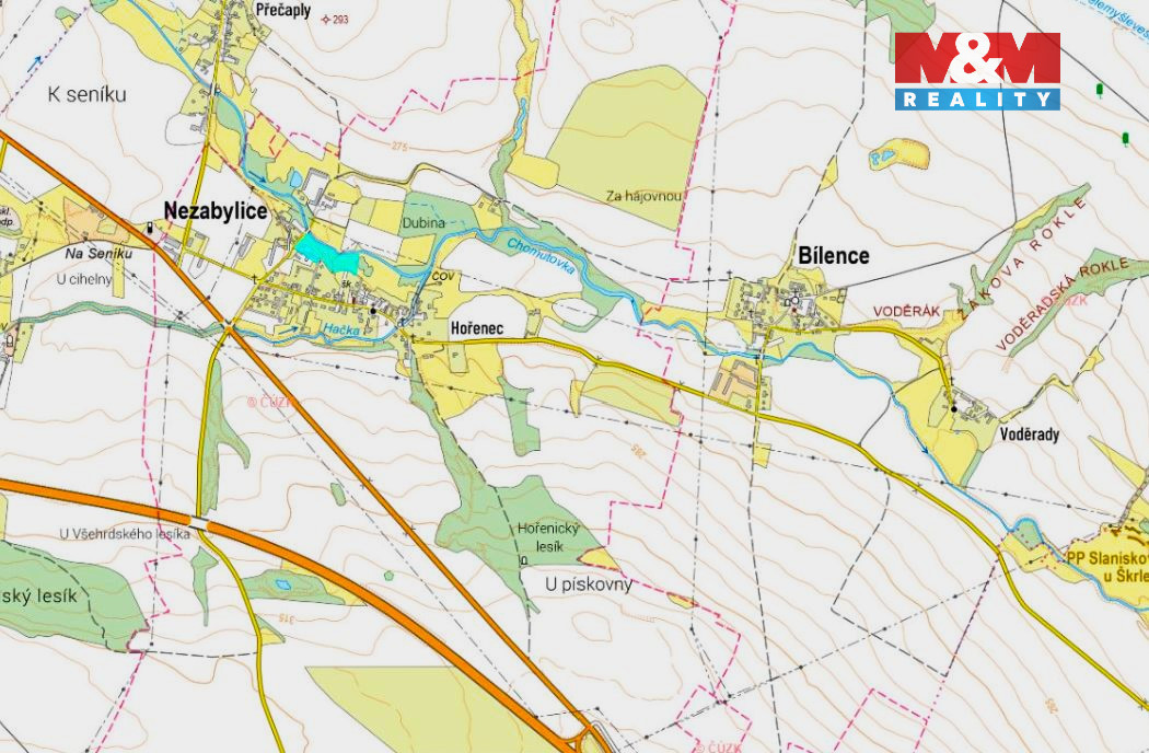 Prodej komerčního pozemku, 16303 m², Nezabylice - 9