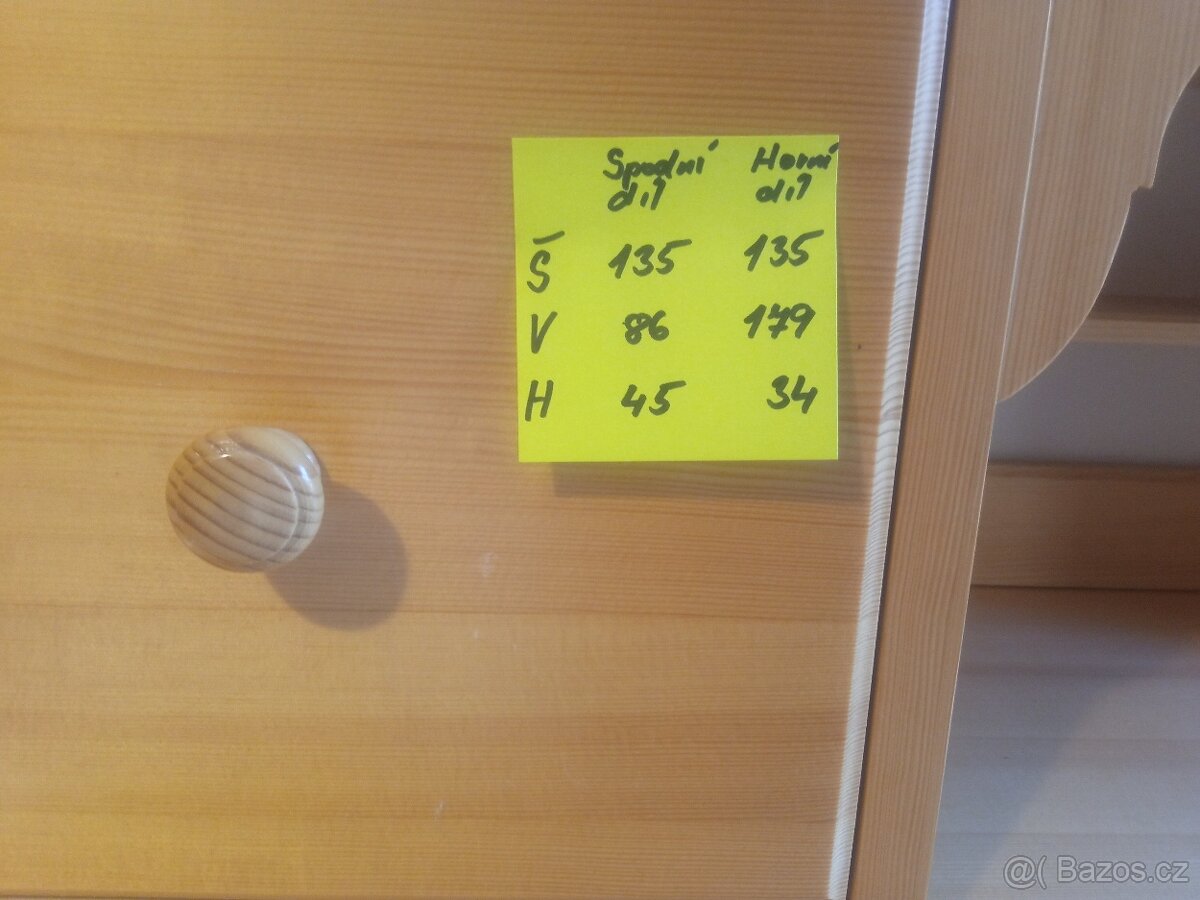 Dřevěný selský / chalupářský nábytek - 9