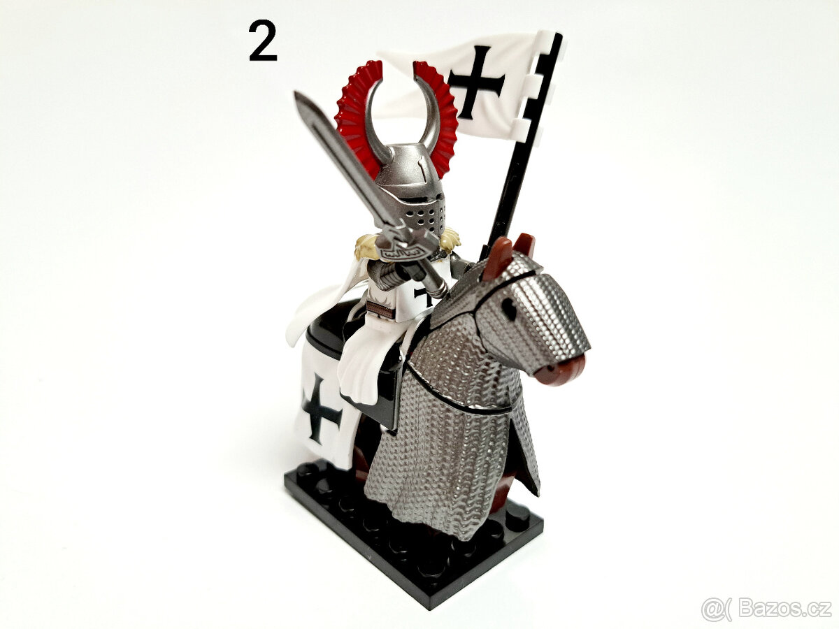Minifigurky rytíři (3), typ LEGO - 9