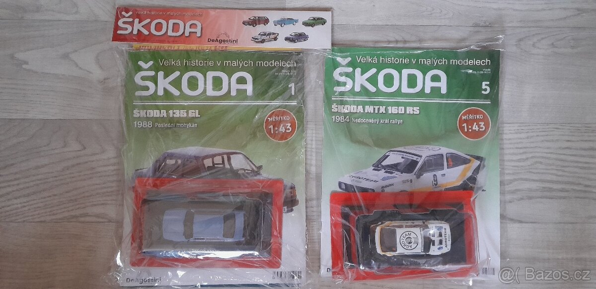 autíčka - modely Škoda DeA 1/43 + Hachette 1/24 - 9