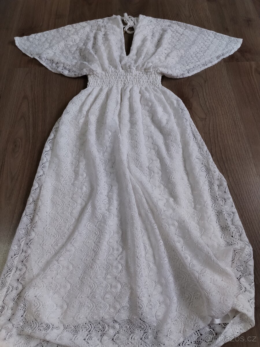 Romantické krajkované šaty XS - L - 9
