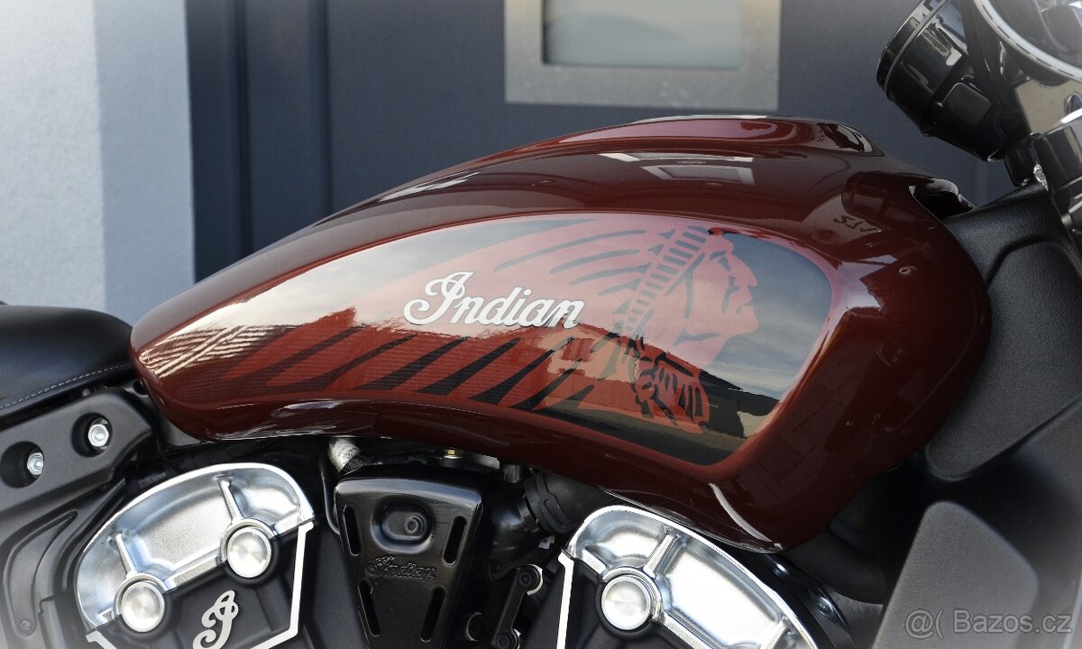 Indian Scout Bobber Twenty CZ původ / Ohlins / 1.majitel - 9
