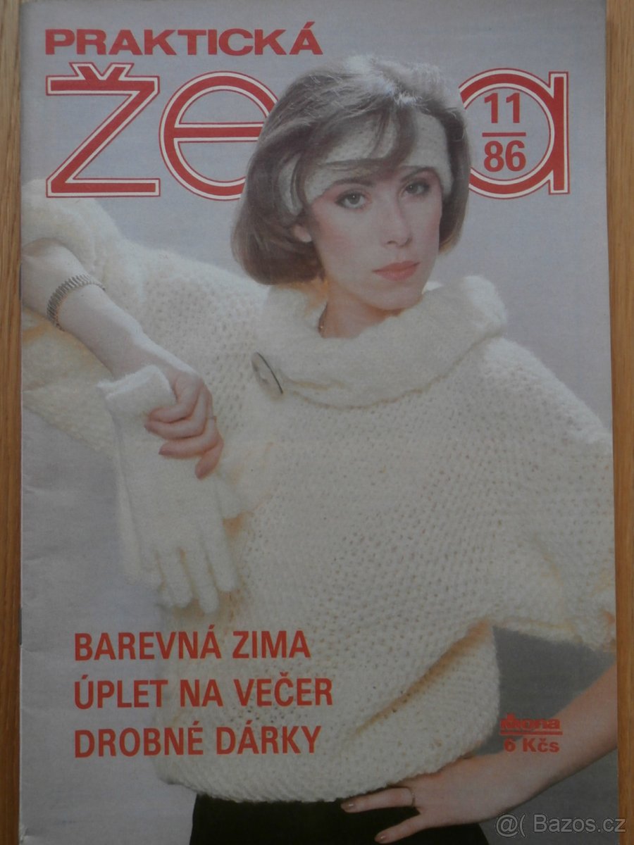 8 x módní časopis PRAKTICKÁ ŽENA. 1986 - 9
